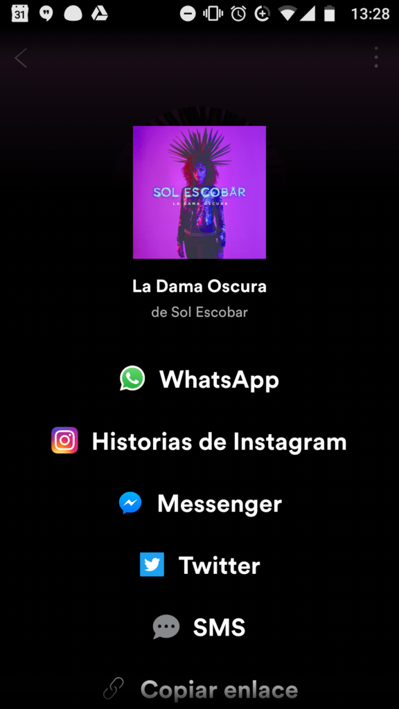 spotify instagram